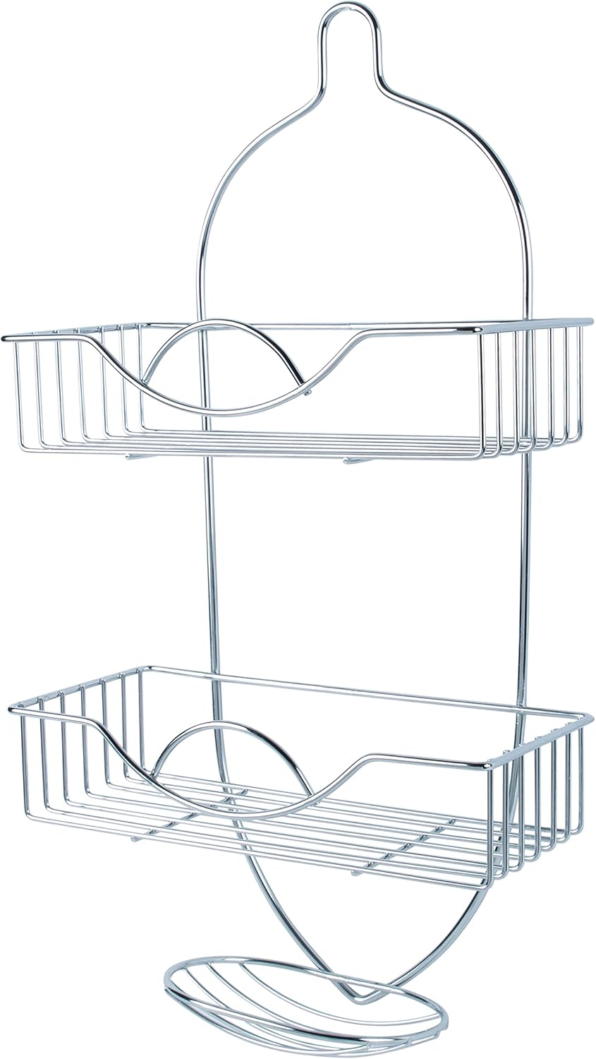 Bath Bliss - Rainbow Design 2-Tier Showersomething for Organizing Your Bathroom Ingredients