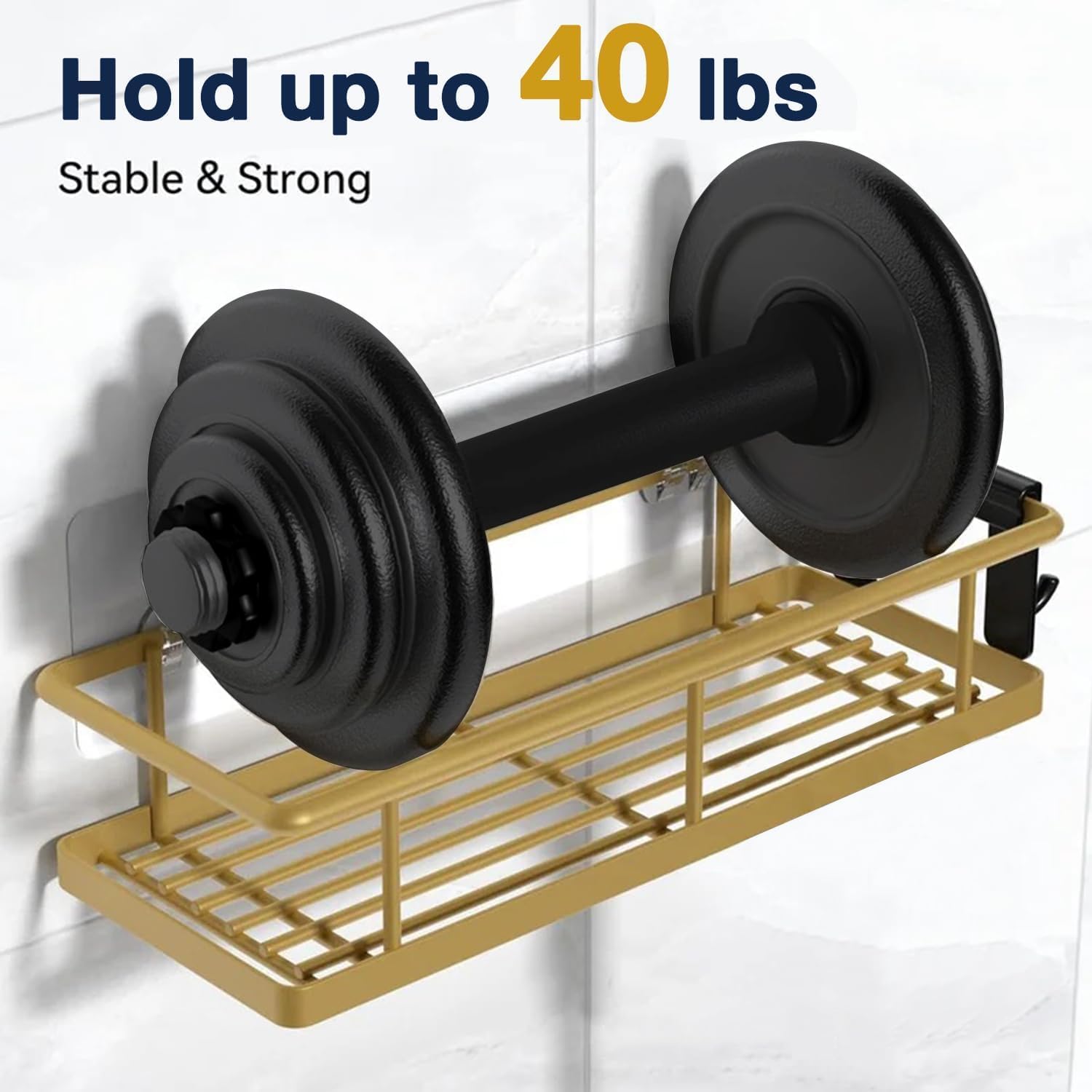 8-Piece shower caddy adhesive replacement