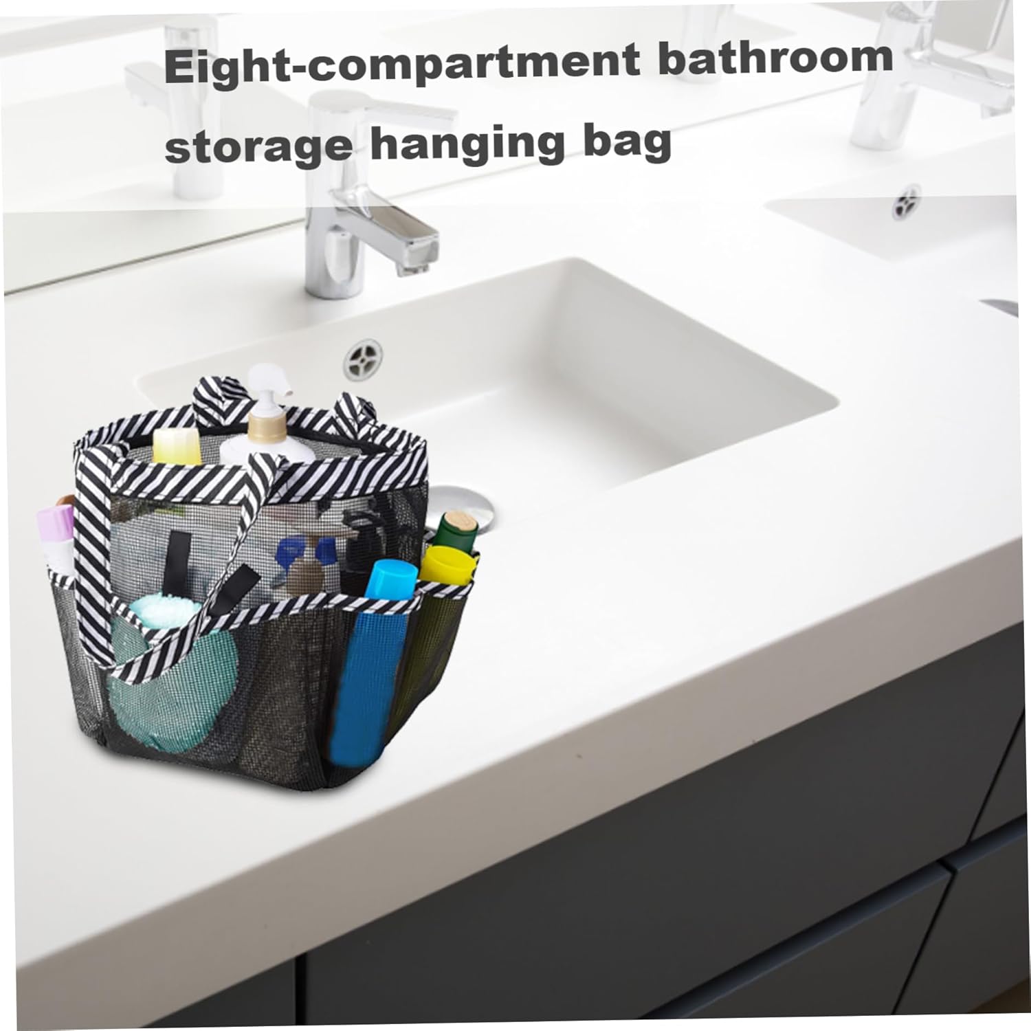 Jorzer Mesh Shower Caddy Portable Bathroom Organizer