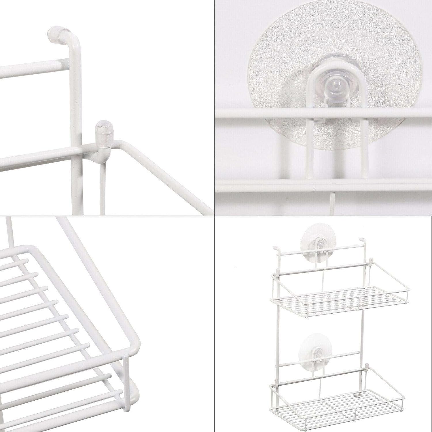 LKOP 12 Layer Shower Caddy Wall Shelf Organizer 1