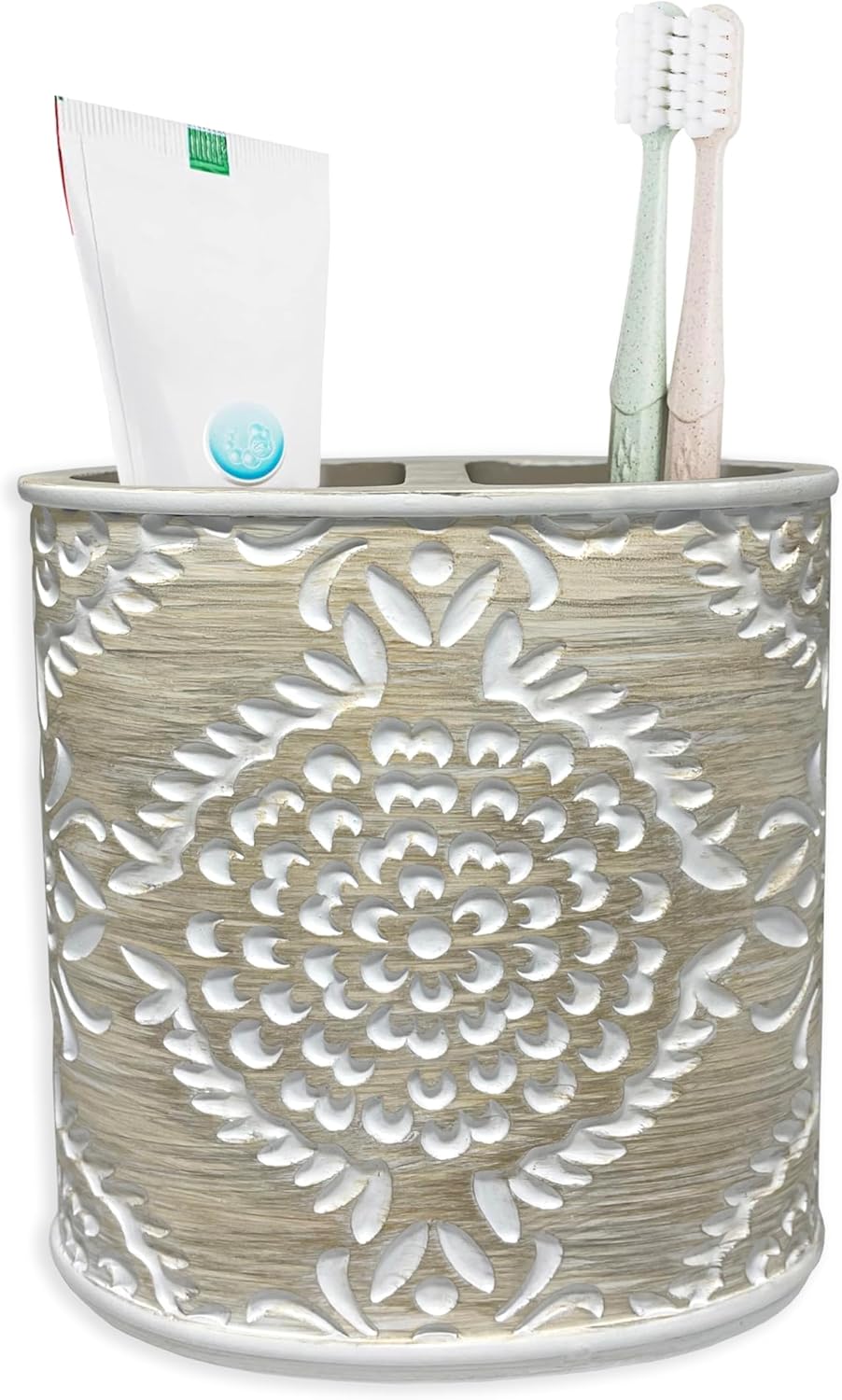 Resin Toothbrush Holder - Cute Bathroom Organizer for Kids
