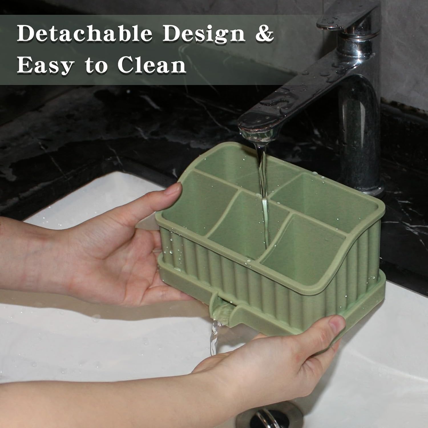 Ayehe Toothbrush Holder with Drainage and 5 Slots