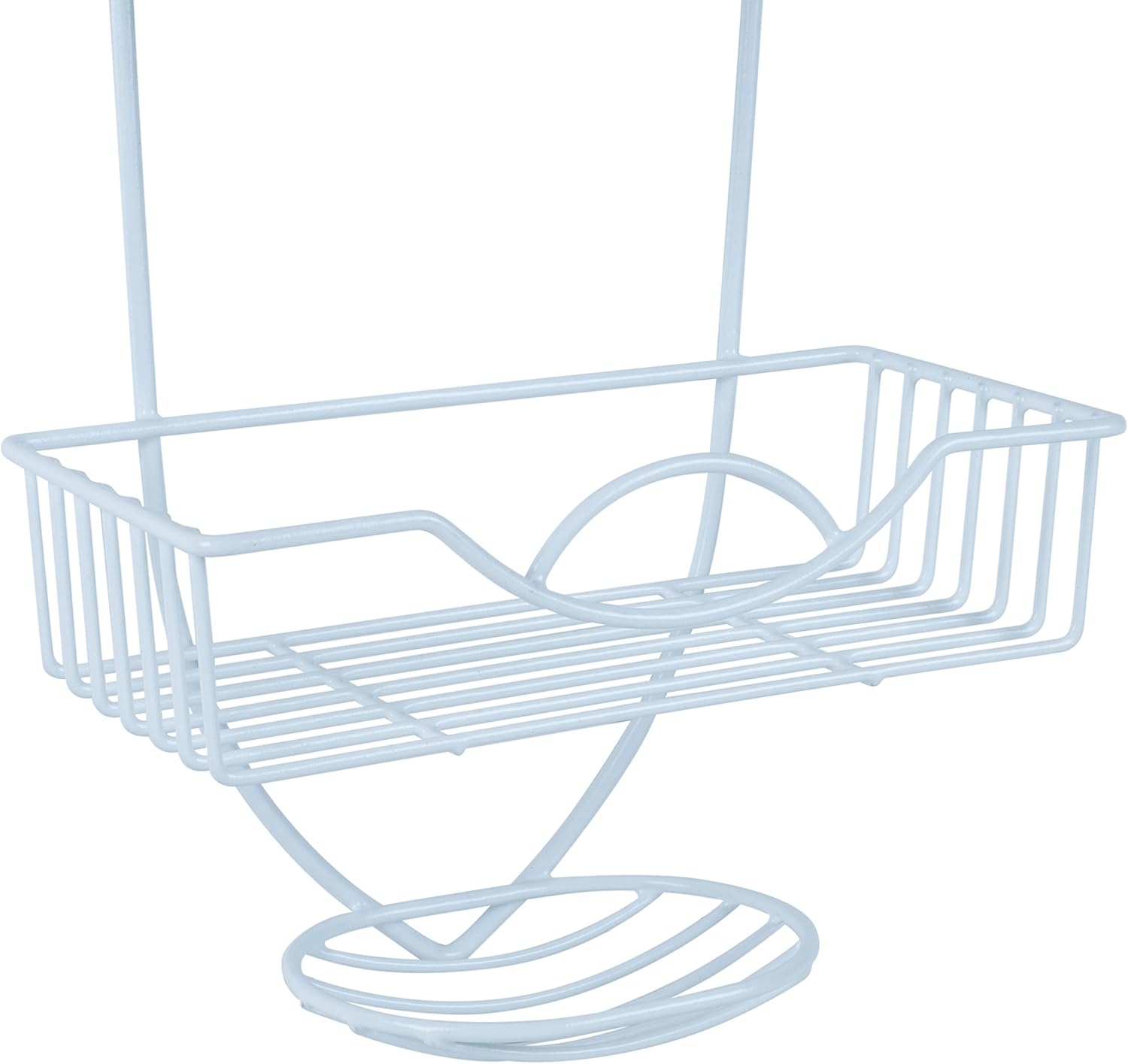 Bath Bliss 4010-WHT Rainbow Style Shower Caddy