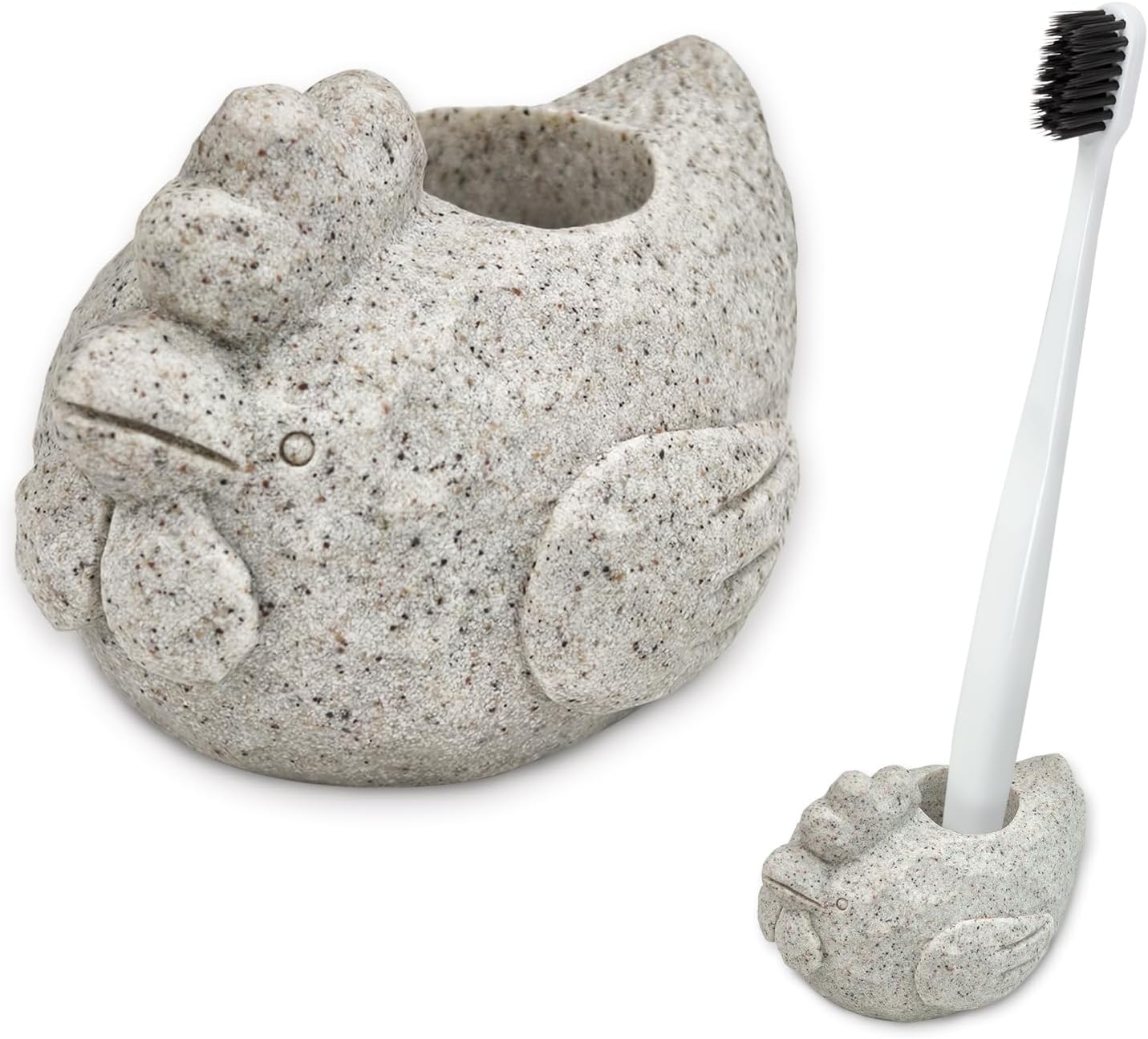 Cute Cartoon Toothbrush Stand with Animal Design