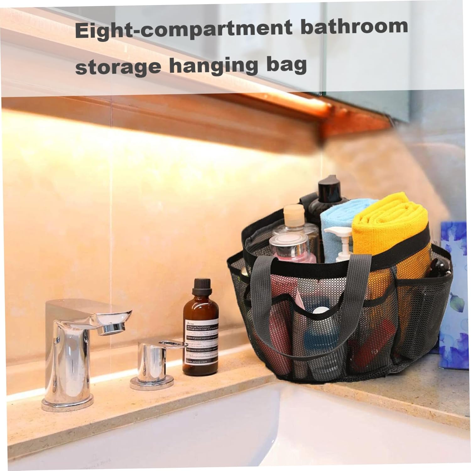 Nicedeal Portale Quantity Mesh Shower Organizer