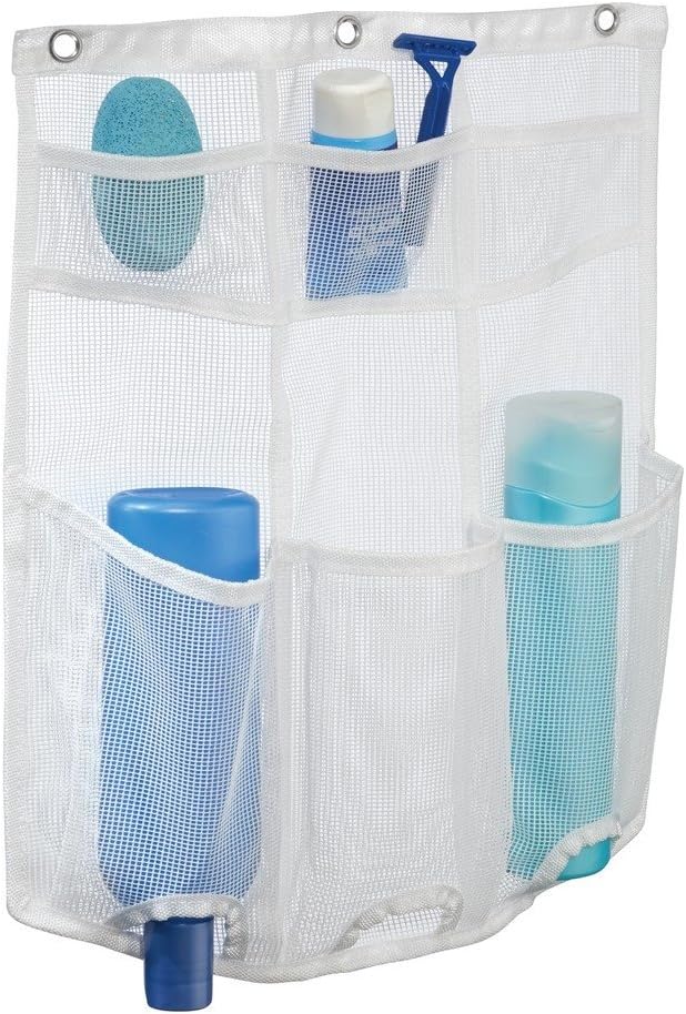 InterDesign Una Waterproof Shower Caddy - White
