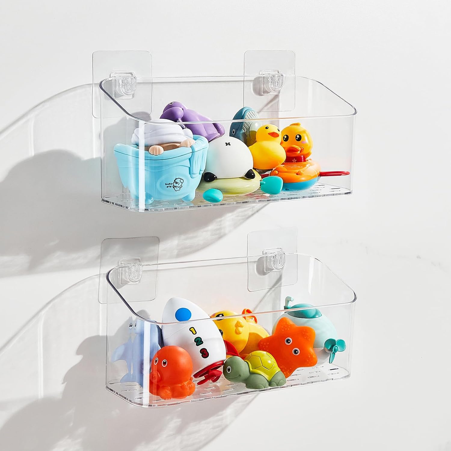 CQUNMBath Toy Storage Holder Large Capacity