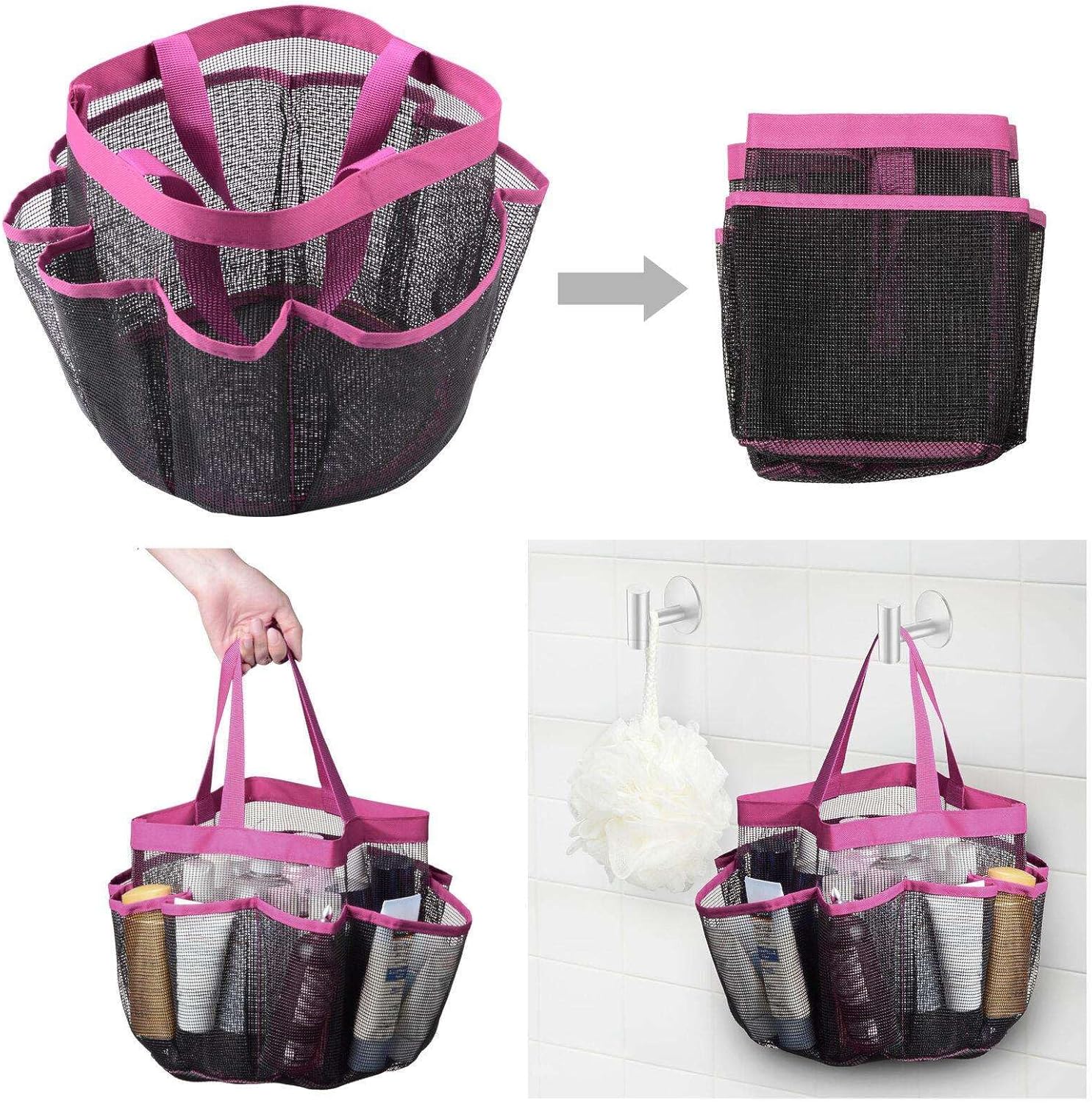 LUXE Mesh Shower Organizer
