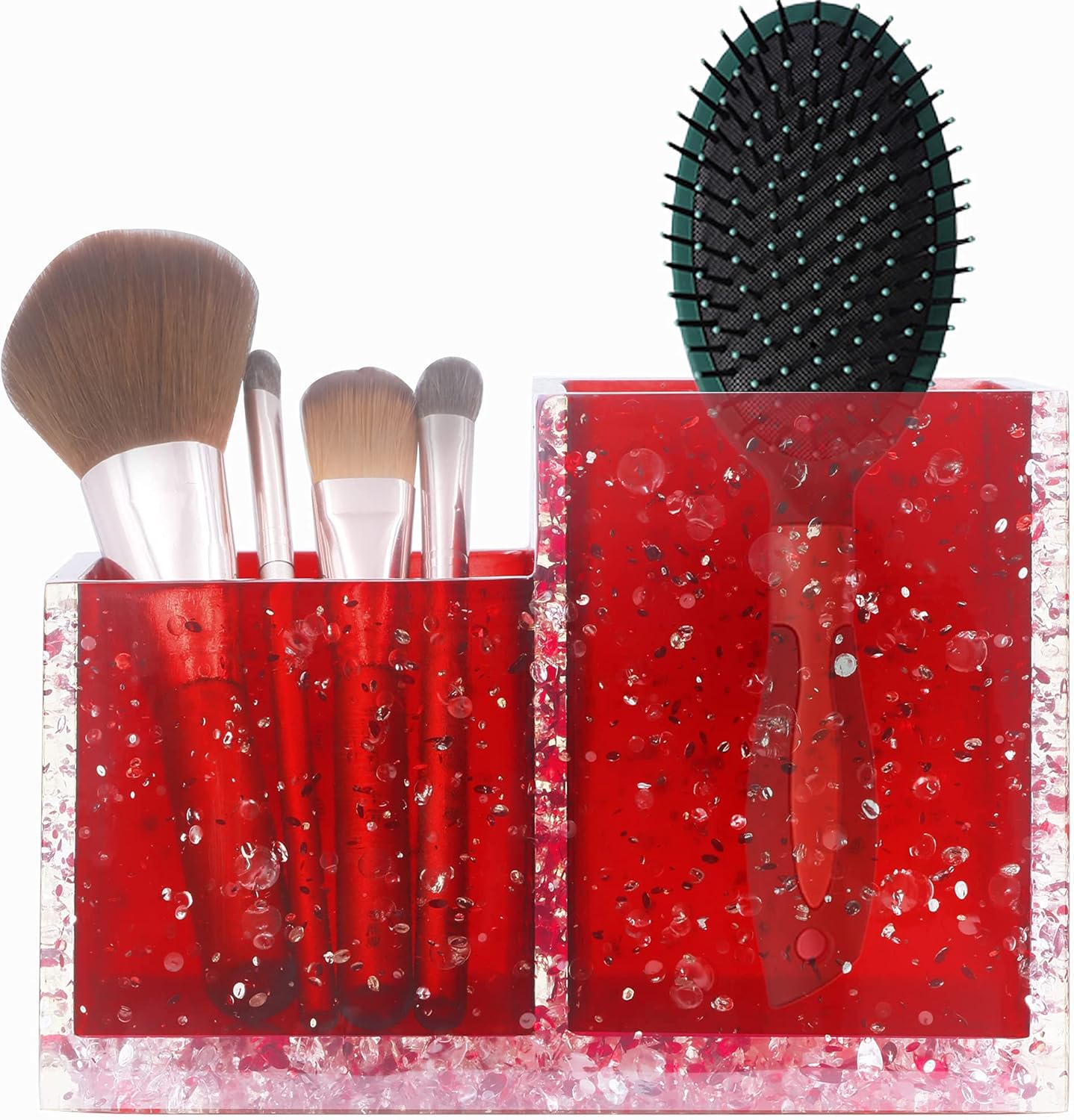 Stylish Makeup and Toothbrush Organizer