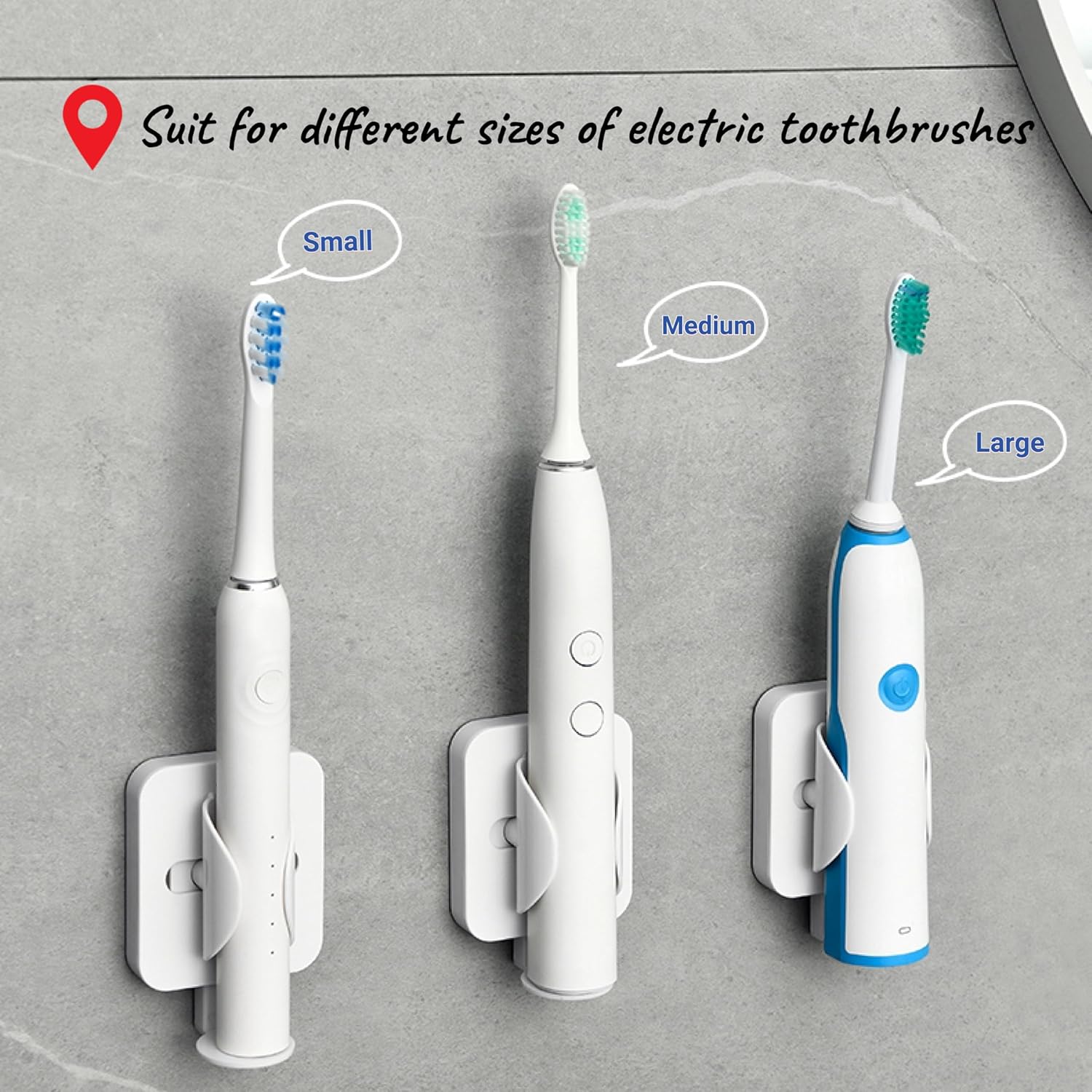 MITOWA Electric Toothbrush Holder Wall Mounted