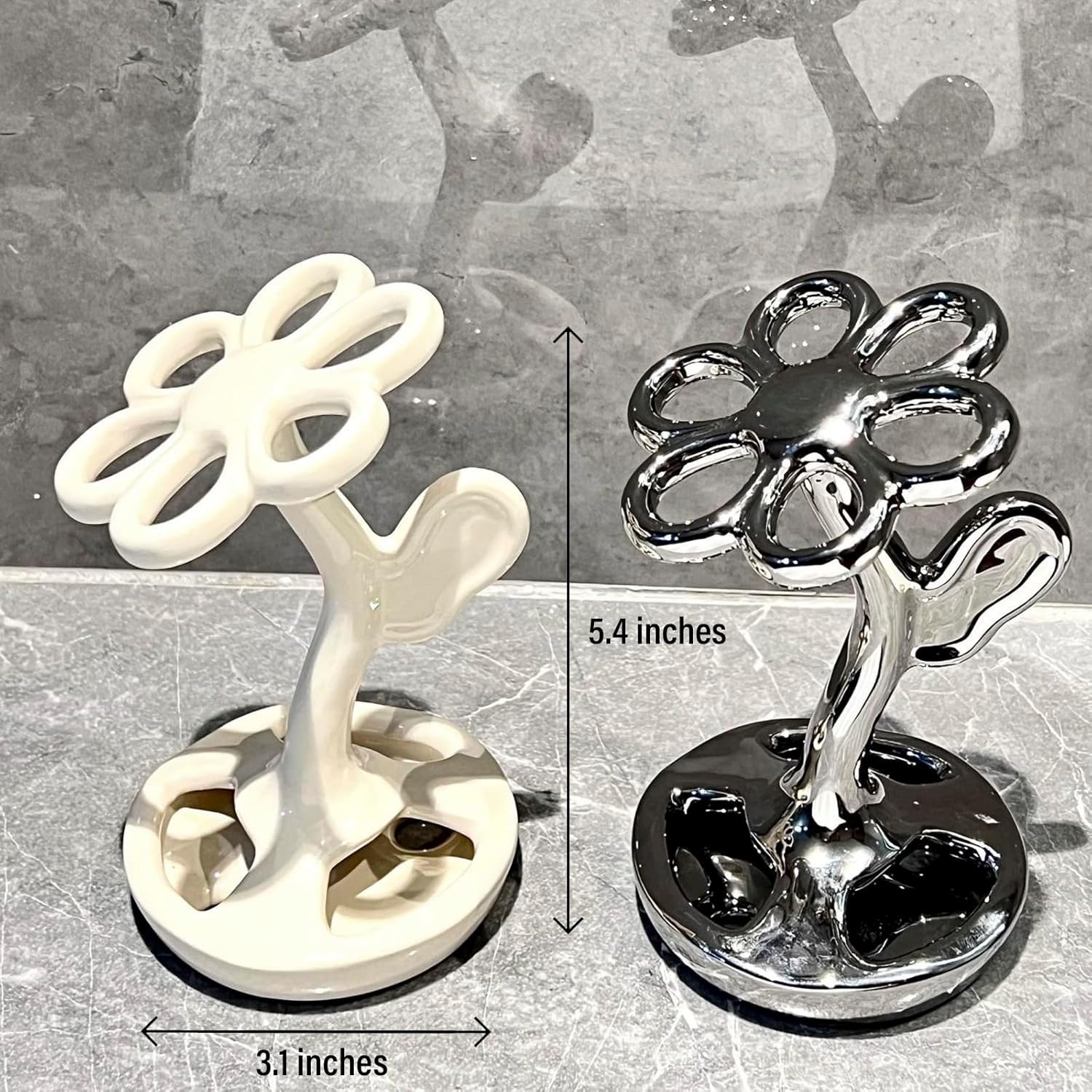AHNIK Floral Toothbrush Stand
