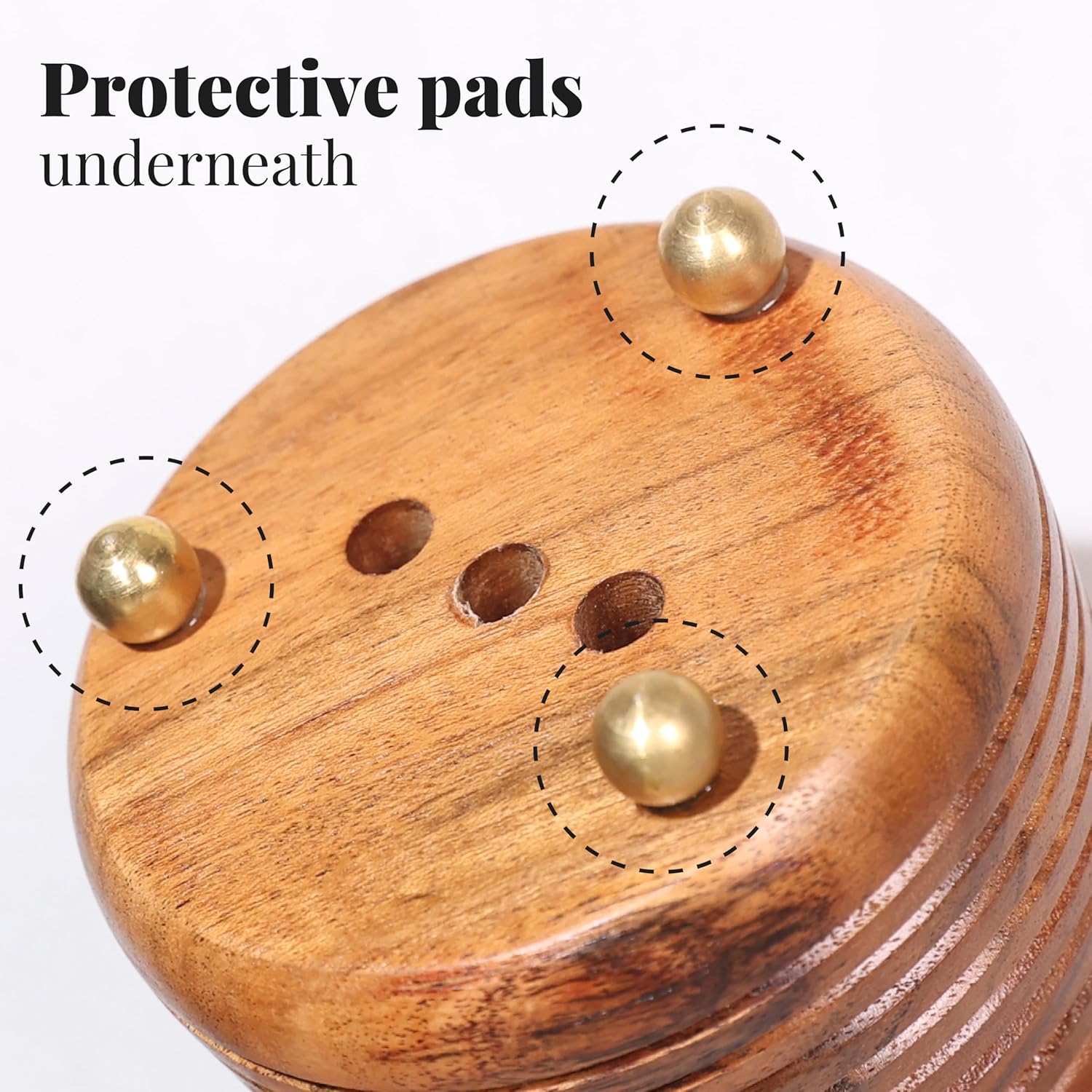 Folkulture 4x3 Toothbrush Holder for Bathroom