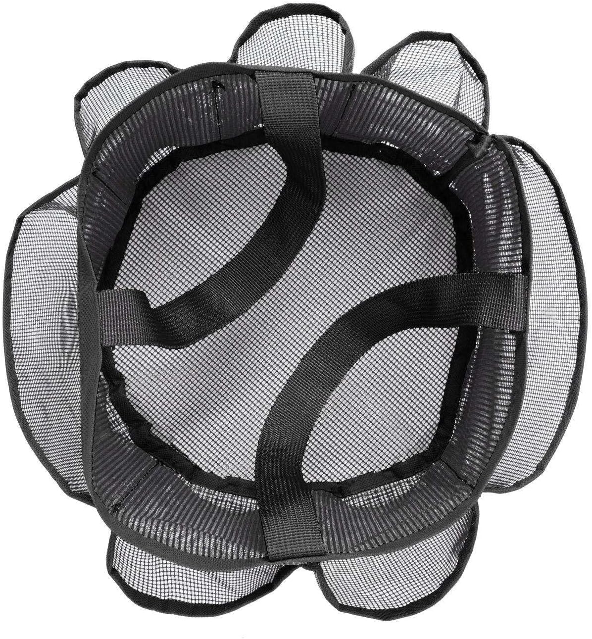 LKOP 2 Pack Mesh Shower Caddy with 8 Pockets Black