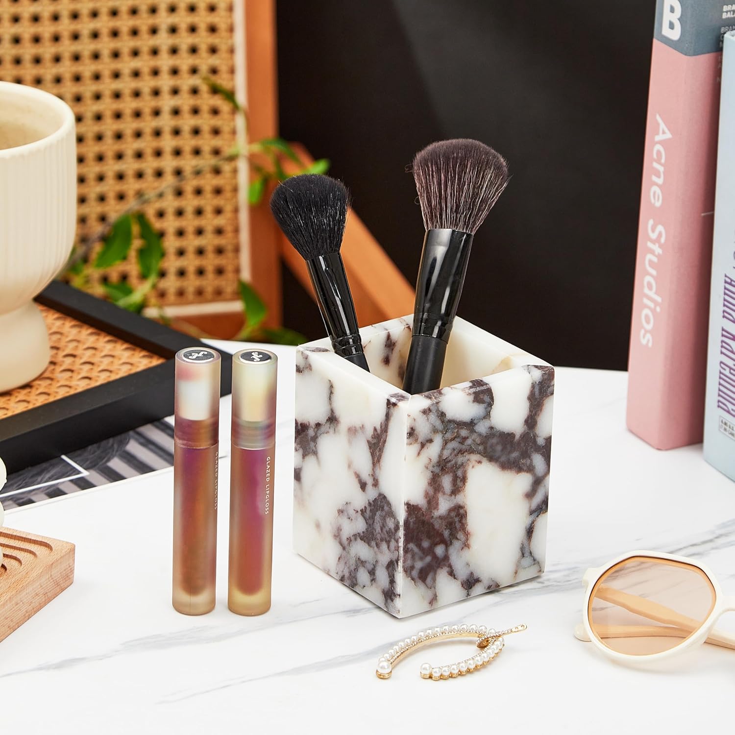 Denique Natural Marble Toothbrush Holder