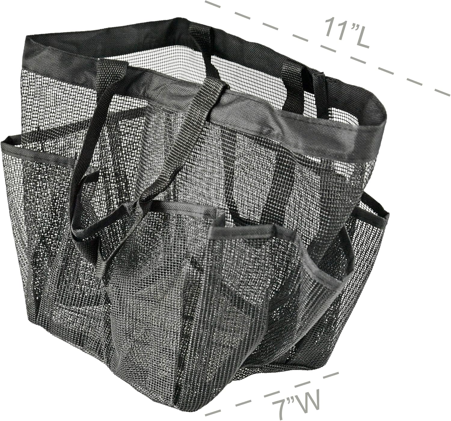 Home-X Mesh Shower Caddy Tote